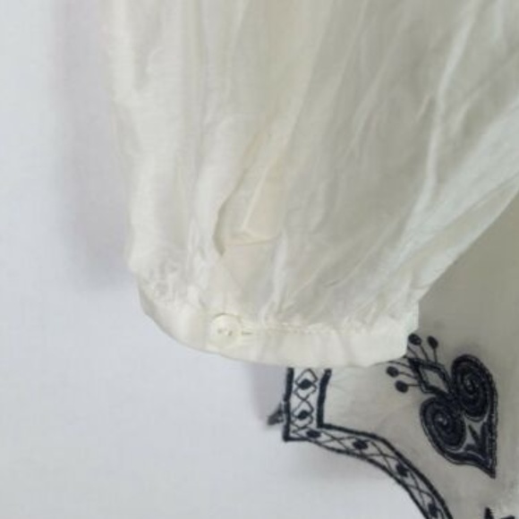 Monoreno Boho Peasant Tunic Blouse - Picture 3 of 8